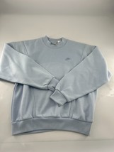 Vintage Nike Sweatshirt Womens Small Light Blue Activewear Y2K Pullover - $25.38