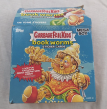 Topps Garbage Pail Kids Book Worms Mega Box 17 packs (2 opened)  136 total cards - £19.71 GBP
