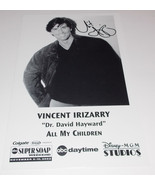 Vincent Irizarry Autograph Reprint Photo 9x6 All My Children 2002 Days O... - £7.97 GBP