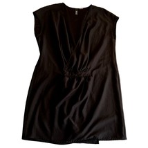 Ezra Style # D4084 Women Size Large Black sleeveless Shift Mini Dress Casual sho - £13.05 GBP