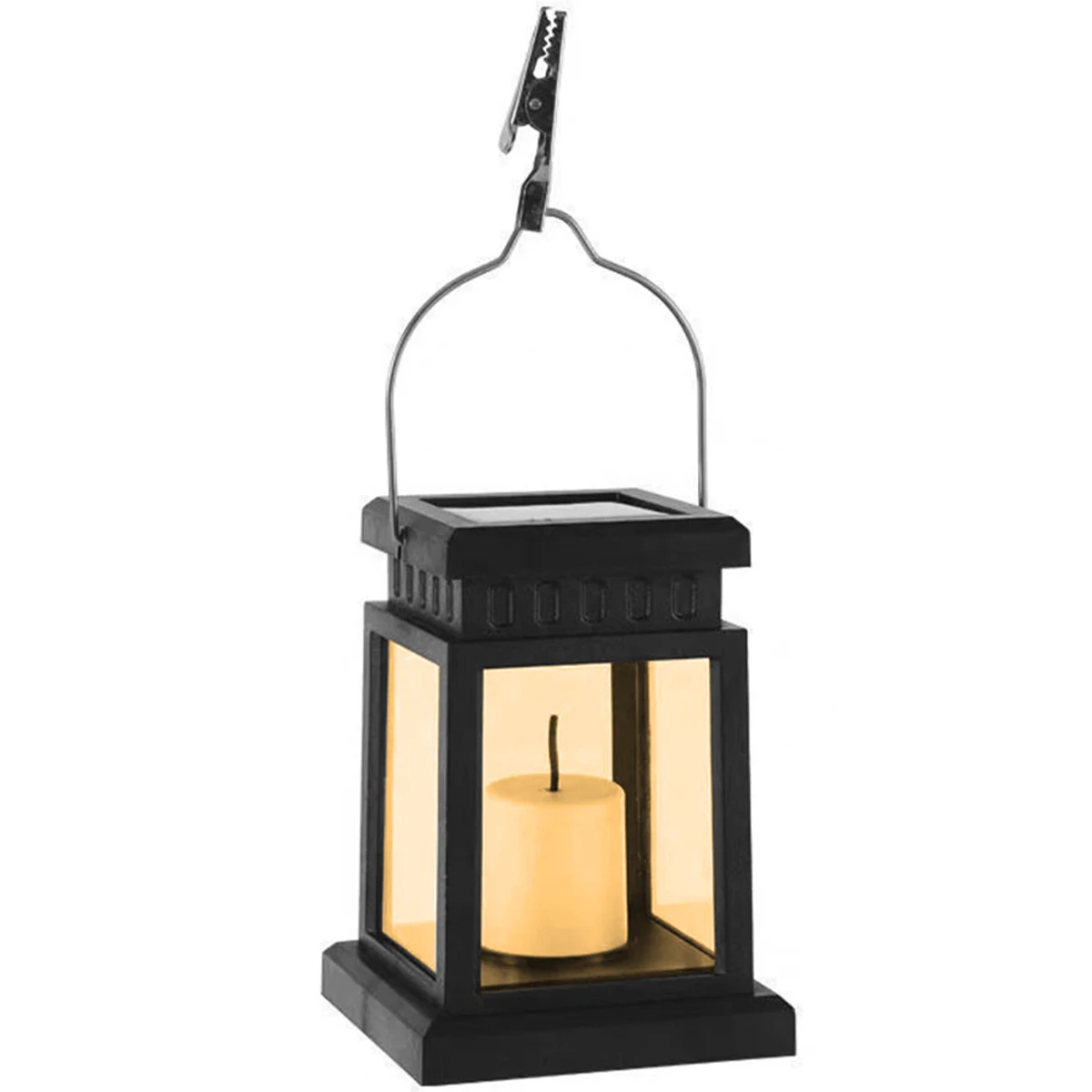 Garden Decor Outdoor Solar Lights LED Lantern Hanging Candle Lamps Solar Powered - £94.21 GBP