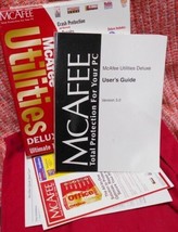 McAfee Utilities Users Guide, 1999 Manual for Virus Software Win 95 PC Version - £9.47 GBP