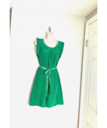 Girls From Savoy Womens Sz XS Anthropology Green Dress Knee Length Cap S... - £29.97 GBP