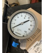 ASHCROFT 451009S04L-100# PRESSURE GAUGE 0-100 PSI * NEW IN BOX * - $55.00
