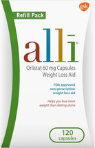 Alli-Orlistat Weight Loss 100% percent Authentic 120 Exp 07/26+ Sealed B... - $59.39