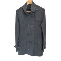 Anthropologie SITA MURT double breasted jacket gray coat wool blend Size 42 - $44.54