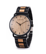 Quartz Watch Men Wood Wristwatch Men&#39;s Wooden Watches Luxury Fashion Wri... - $1,235.94 MXN