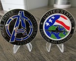US Federal Air Marshal Service FAM FAMS Blue Avengers Challenge Coin #80W - £16.36 GBP