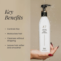 Aloxxi E7 Anti-Frizz Shampoo, 33.8 oz image 3