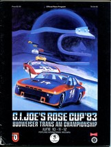 Portland Int&#39;l Raceway Program 6/12/1983-GI Joe-Rose Cup-Trans Am-SCCA-VG - £34.72 GBP