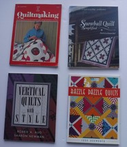 Quilting Book lot of 4 Step by Step Quiltmaking Razzle Dazzle Quilts - £18.25 GBP