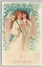 Easter Angels And Flowers Postcard X25 - $4.95