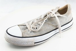 Converse All Star Women Sz 6 M Gray Lace Up Low Top Fabric Shoe - £15.83 GBP