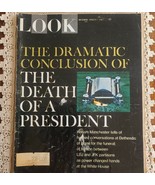 Look Magazine The Dramatic Conclusion of The Death of A President March ... - $29.92