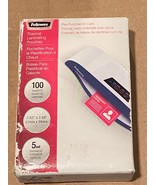 1 Pack Thermal Laminating Pouches 100 Qty.  *NEW in Damaged Box* ss1 - $12.99