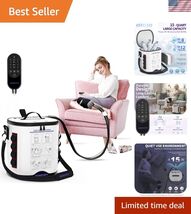 Cold Therapy Machine with Programmable Timer, Portable Ice Machine for K... - $228.67