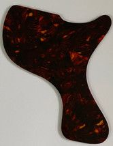 Guitar Pickguard For Gibson Les Paul Junior 1958 No Hole 1 Ply Brown Tortoise - £23.68 GBP