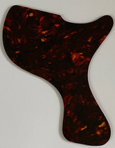 Guitar Pickguard For Gibson Les Paul Junior 1958 No Hole 1 Ply Brown Tortoise - $29.63