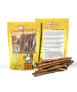 Doggo Gobble Porkhide 5-inch Twist Sticks - 20 Pack - $9.58 CAD