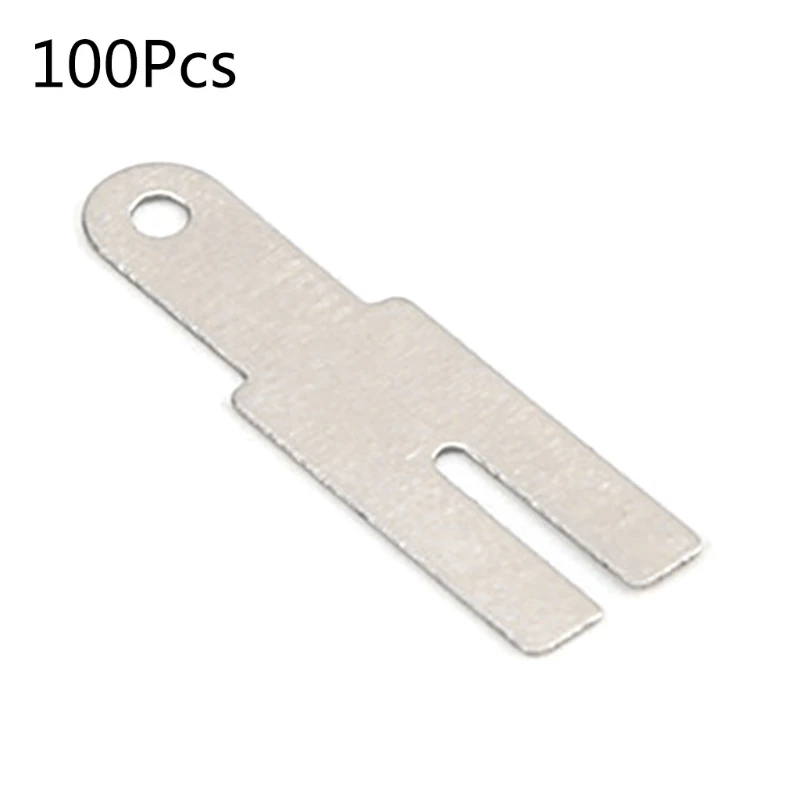 100 Pcs Nickel Plated Steel Strip Strap Sheets for battery Spot Reliable - £35.08 GBP