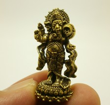 God of Success Lord Ganesh Ganesha ganapati vinayaka beautiful brass miniature l - £28.07 GBP