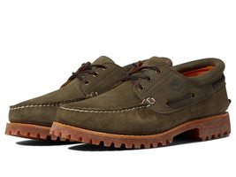 Timberland Authentics 3 Eye Classic Lug Shoes for Women - Leather Upper with Cus - £89.54 GBP