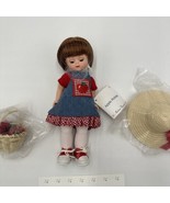 Madame Alexander Doll 8in Apple Picking Vintage Retired Toys Collectible - £35.99 GBP