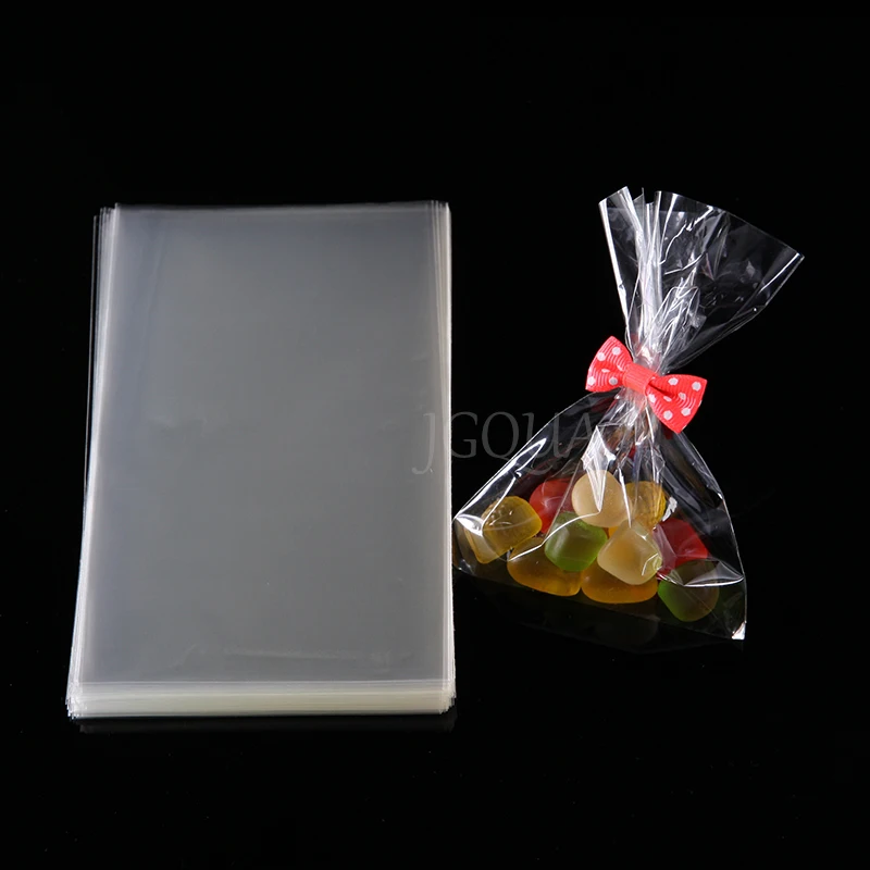 Thick Clear Flat Open Top OPP Plastic Bags For Candy Cookie lipop Packaging Card - £92.20 GBP