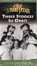 THREE STOOGES in ORBIT (vhs) *NEW* B&amp;W they accidently meet invading Martians - £12.50 GBP