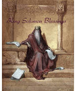 King Solomon Blessings & Treasures Given To You Daily wealth Success Health IQ - £33.65 GBP