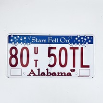  United States Alabama Stars Fell Trailer License Plate 80 UT 50TL - £14.86 GBP