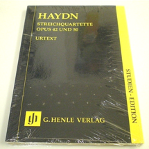 Haydn Streichquartette (For Quartets, Opus 42 &amp; 50 Vol 6) Verlag Music Book New! - £22.02 GBP