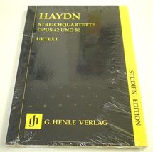 Haydn Streichquartette (For Quartets, Opus 42 &amp; 50 Vol 6) Verlag Music Book New! - $27.99