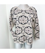 VINTAGE Paul Harris Design Hand Knitted Sweater Size Small Ramie Blend E... - $522.12 MXN