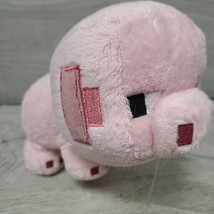 Mojang Minecraft Pink Pig Plush 6” Stuffed Toy Animal 2014 Jinx - £6.29 GBP