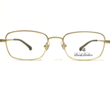 Brooks Brothers Eyeglasses Frames BB1040 1172 Matte Gold Square Wire 50-... - $93.28