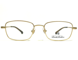 Brooks Brothers Eyeglasses Frames BB1040 1172 Matte Gold Square Wire 50-... - £73.18 GBP