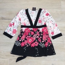 Girls ASIAN KIMONO DRESS XS 6x girls Daily or Costume dressup - $24.74