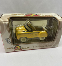 Vintage Pedal Champs 1:10 Scale Die Cast Metal Yellow Pedal Car NYC Taxi... - $5.69
