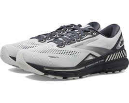 Brooks men&#39;s adrenaline gts 23 running shoes ( d width ) in OYSTER/EBONY/ALLOY - £76.16 GBP