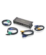 IOGEAR 2-Port Dual View KVM Switch with Audio and USB Peripheral Sharing... - $146.22 CAD