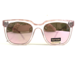 Kensie Sunglasses Good Vibes PK Pink Clear Thick Rim pink with Mirrored ... - $46.59