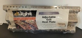 ProLight Adjustable Grill Heat Plate 15.75&quot; - 18.75&quot; Stainless Steel (D) - £14.81 GBP