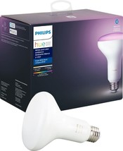Philips 548503 Hue BR30 Bluetooth Smart LED Bulb - White and Color Ambiance - £28.24 GBP