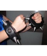 Chun Li wrist spikes soft and comfy bracelets for costume Street Fighter... - $68.52 CAD