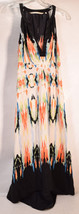 Twelfth Street By Cynthia Vincent Dress Womens Painted Popover Silk Maxi... - £35.05 GBP