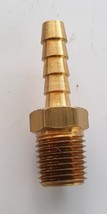 Cole Parmer Brass Pipe Adapters ,M 1/4 x 1/4&quot; 5 Count 30900-10 - £19.65 GBP