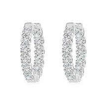 Authenticity Guarantee

ANGARA Natural H SI2 Diamond Inside Out Hoop Earrings... - £1,421.89 GBP