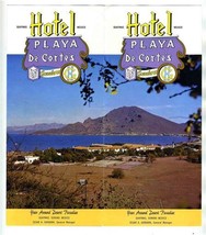 Hotel Playa De Cortes Brochure Guaymas Sonora Mexico 1960&#39;s - $21.84