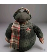 Vintage 1985 Gund 88017 Ribbits Frog Patchwork Star Muffler Ear Muffs Pl... - $148.50
